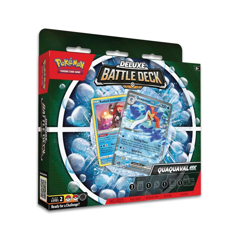 Pokemon Quaquaval ex Deluxe Battle Deck