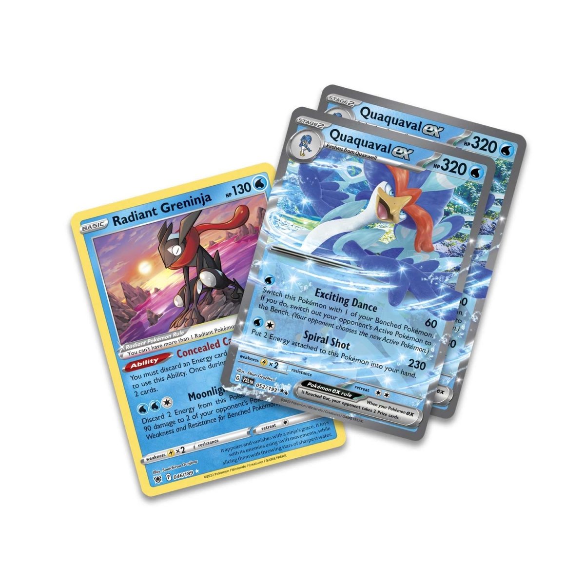 Pokemon Quaquaval ex Deluxe Battle Deck